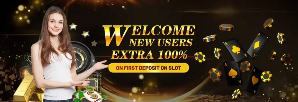 New User 100% Extra Bonus